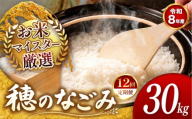 【 新米予約 】【 定期便 12回 】令和8年産 熊本県産 穂のなごみ 白米 30kg |  熊本 和水町 小分け 5kg 単位 5kg 10kg 15kg 20kg 25kg 30kg 熊本県 熊本 くまもと  訳あり 規格外 不揃い 単一米 単一原料米 ブレンド 複数原料米 こめ 米 ごはん 銘柄米 日本遺産 返礼品  白米 独自ブレンド