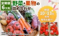 【6ヶ月定期便】菊陽町特産品 「野菜・果物などの詰め合わせ」