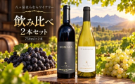 八ヶ岳はらむらワイナリー 飲み比べ 2本セット Ⅲ （NOMAZA、Nomone） | 酒 ワイン 赤 白 赤ワイン 白ワイン シャルドネ メルロー カベルネソービニヨン カベルネフラン ブレンド ミディアムボディ 飲み比べ ギフト 化粧箱 信州 八ヶ岳 長野県 諏訪郡 原村