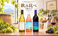 八ヶ岳はらむらワイナリー 飲み比べ 3本セット Ⅱ （Nomoneと風巡るワインRoseと夢見るワインMerlot） | 酒 ワイン 白 白ワイン 辛口 ロゼ 赤 赤ワイン ミディアムボディ 飲み比べ ギフト 化粧箱 信州 八ヶ岳 長野県 諏訪郡 原村