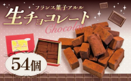 クーベルチュール 生チョコレート 赤レンガ 54個入（18個×3）フランス菓子アルル チョコ チョコレート 生チョコ スイーツ ギフト プレゼント 贈答 菓子 お菓子 バレンタインデー ホワイトデー クリスマス 父の日 母の日 お歳暮 お中元 チョコ チョコレート ちょこ ちょこれーと 茨城県 つくば市