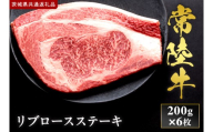 【2027年1月より順次発送開始】【和牛セレブ】常陸牛 リブロースステーキ 200g×8枚｜茨城県 行方市 ふるさと納税 お肉 牛肉 焼肉 BBQ 肩ローススライス（IA-40）