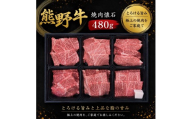 N327 熊野牛　焼肉６種盛り　４８０ｇ