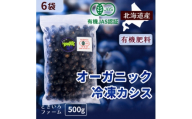 有機JAS認証北海道帯広産 冷凍カシス 3kg(500g×6袋)【1746267】