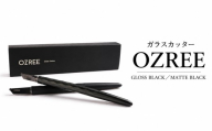 ガラスカッター OZREE ＜ GLOSS BLACK ＞ | 三星ダイヤモンド工業 日本製 ガラス ステンドグラス カッター カット スリム 工芸 直線 曲線 長野県 飯田市