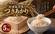 特別栽培米 つきあかり（玄米）5kg | 米 国産 こめ 松本市 お米 玄米 ふるさと納税 信州 つきあかり 長野米 美味しい 松本産 ふっくら