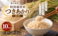 特別栽培米 つきあかり（玄米）10kg | 米 国産 こめ 松本市 お米 玄米 ふるさと納税 信州 つきあかり 長野米 美味しい 松本産 ふっくら