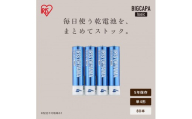 アルカリ乾電池 単4形 80本（4本パック×20個セット） BIGCAPA basic LR03Bb/4P×20
