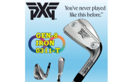 PXG 0311 GEN8-T アイアン#5～PW 6本セット-S(スチール)【1735030】