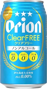 【12ヶ月定期便】オリオンクリアフリー(350ml缶×24本) 2851288 - 沖縄県南城市