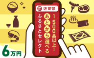 【あとから選べる】佐賀県ふるさとギフト 6万円分 / 後から ゆっくり選ぶ 寄附 有田焼 和牛 米 [41AAZY004]