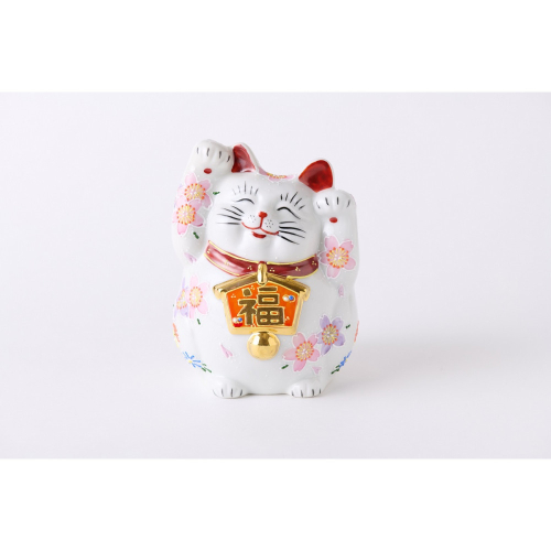 4.5号絵馬両手招き猫　桜盛 2858011 - 石川県能美市