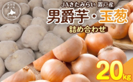 ＪＡきたみらい男爵芋・玉葱詰め合わせ 計20kg 【 ふるさと納税 人気 おすすめ ランキング いも 芋 イモ じゃがいも ジャガイモ 男爵イモ 男爵いも 男爵芋 玉ねぎ たまねぎ 北海道 置戸町 送料無料 】 OTC005