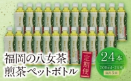 P26-81 福岡の八女茶 煎茶ペットボトル(24本)定期便(隔月×3回)