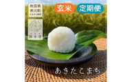新米 令和8年産 あきたこまち 玄米 10kg x6か月 定期便 秋田県 井川町産 農家直送 お米の定期便 お米や輝ら里