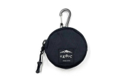 【ブラック】アウトドア バッグ oxtos(オクトス) X-PAC ミニラウンドポーチ OX-180 デイユース | 男性用 女性用 兼用 メンズ レディース 小物入れ カラビナ つける お揃い キャンプ 日本製 旅行 海外 おでかけ お出かけ トラベル カラー ギフト 贈り物 プレゼント / 石川 能登 羽咋 オクトス トキ 放鳥