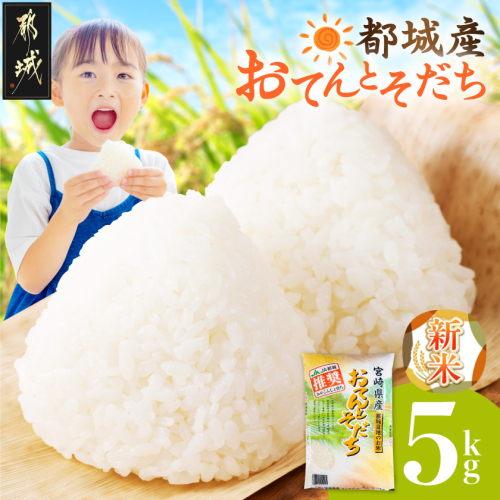 都城産米「おてんとそだち」5kg〔33-101-5kg〕 2870426 - 宮崎県都城市
