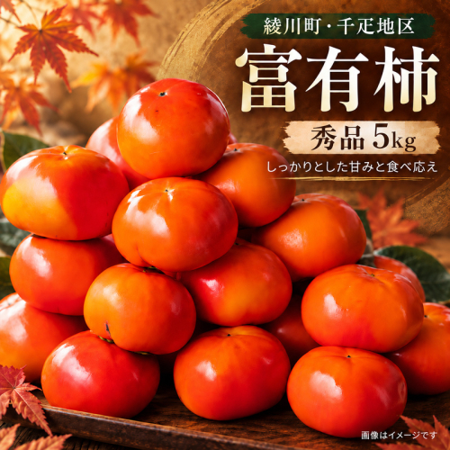富有柿 秀品 5kg 2870730 - 香川県綾川町
