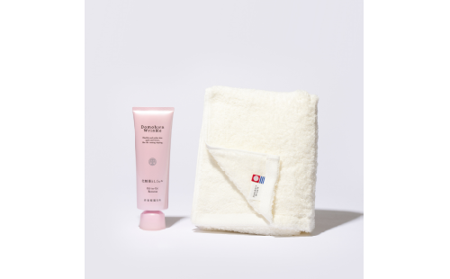 化粧落としジェル ＆ どこまでもお肌にやさしいお手当てタオル 基礎化粧品 化粧品 コスメ スキンケア 乾燥小じわ 洗顔 乾燥対策 高保湿 潤い 2870810 - 熊本県益城町