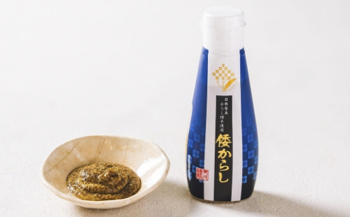 美ノ久 倭からし 約300g （ 約100g × 3本 ） からし 調味料 辛口 和食 洋食 ボトル 肉料理 野菜料理 焼き鳥 漬物 2870911 - 岐阜県安八町