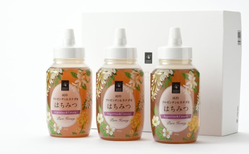 アルゼンチン & カナダ産はちみつ 約720g × 3本入り 計約2160g はちみつ ハニー ミネラル ビタミン 健康 栄養 加工品 洋菓子 和菓子 料理 常温 大容量 贈り物 プレゼント ギフト 2870977 - 岐阜県安八町