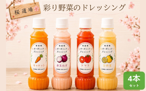 彩り野菜のドレッシング【A9-071】 2871223 - 福岡県飯塚市