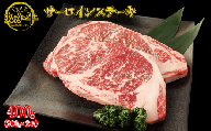 GI認証 くまもとあか牛 サーロイン ステーキ 計400g ( 200g × 2枚 ) 熊本県産 あか牛 和牛 牛肉 肉 国産 赤身 ヘルシー お祝い ご褒美 贅沢 ギフト 贈答用 冷凍 熊本県 水上村