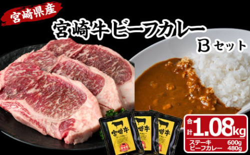 【MF-49】【宮崎県産】宮崎牛ビーフカレーBセット(合計約1kg)【エムファーム】 289162 - 宮崎県門川町