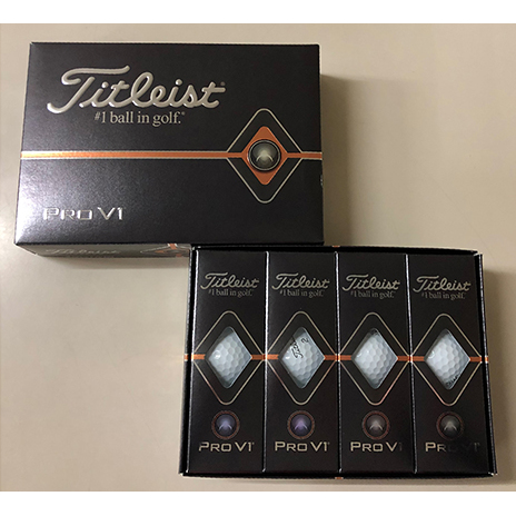 こうめちゃんタイトリストゴルフボールPROV1とPROV1x セット