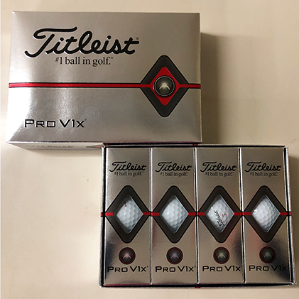 こうめちゃんタイトリストゴルフボールPROV1x 2ダース