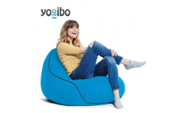 独特で有機的な曲線を持つYogibo Lounger(ヨギボー ラウンジャー)。あなたがリラックスできるように心地よい形状で待ち構えています。 読書や映画鑑賞、ゲームのお供に。【製品の原産国の違いによ