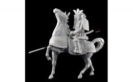 【ふるさと納税】【伊万里焼】騎馬武者像 インテリア 置物 H770