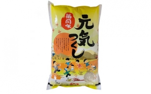 <令和4年産>福岡県産ブランド米「元気つくし」白米5kg(筑前町)【1286441】 297266 - 福岡県筑前町
