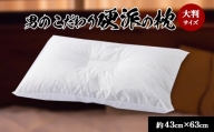 男のこだわり 硬派の枕(硬めのパイプ枕) 大判サイズ