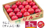 りんご（サンふじ・秀）　5kg