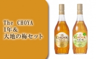 No.567 C029　The CHOYA　1年＆大地の梅セット ／ お酒 梅酒 オーガニック 大阪府
