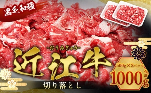肉のマルエイ 近江牛の切り落とし 1000g 冷蔵便 312410 - 滋賀県愛荘町