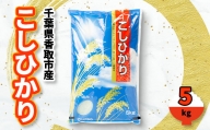 千葉県香取市産 の お米 100% コシヒカリ 5kg【1055317】