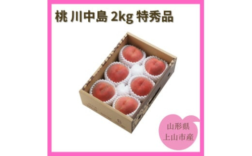 桃（川中島）２ｋｇ　特秀品　0055-2510