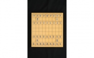 06M8004　将棋駒と将棋盤のセット(彫り駒・1寸盤)
