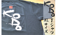 熊野古道Tｼｬﾂ【KODOTｼｬﾂ・黒・ＸＬサイズ】　綿100％　1番人気♪スタッフおすすめです