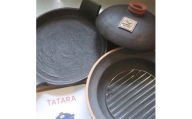 ＜広島県・風炎窯・超耐熱陶器＞～MOONスキレット&TATARA鍋セット【1113080】