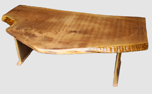 【11】座卓（テーブル）キハダ・一枚天板【厚さ約3cm 11kg】
