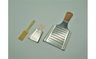 銅製おろし金・ミニおろし金セット(べんりはけ付) FCCS020012