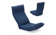 産学連携　リラックス座椅子3ーL　ブルー【1254822】