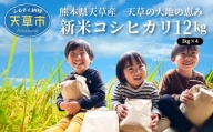 S108-004_〈令和6年産〉熊本県天草産　天草の大地の恵み　新米コシヒカリ12㎏【先行予約】