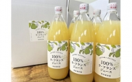 里見果樹園で採れたラ・フランス１００％ジュース　１Ｌ　６本セット　0079-2326