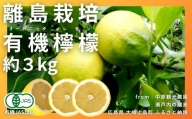 [1〜2月発送] 瀬戸内の離島から届く オーガニックレモン 約3kg [有機JAS認証]