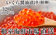 A-11101 いくら醤油漬け(鮭卵)180g×2P(計360g)