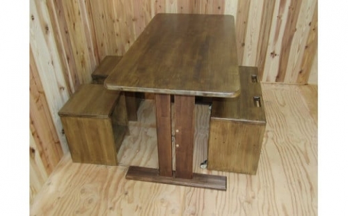 AA008　手作り木製　ダイニングテーブルVer.1